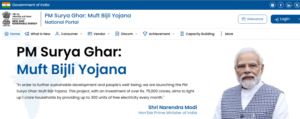 PM Surya Ghar Muft Bijli Yojana Application Process